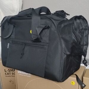 Pets,  Black Tote Bag For Cats Or Dogs